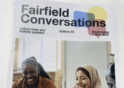 Legal presentation at Fairfield Conversations